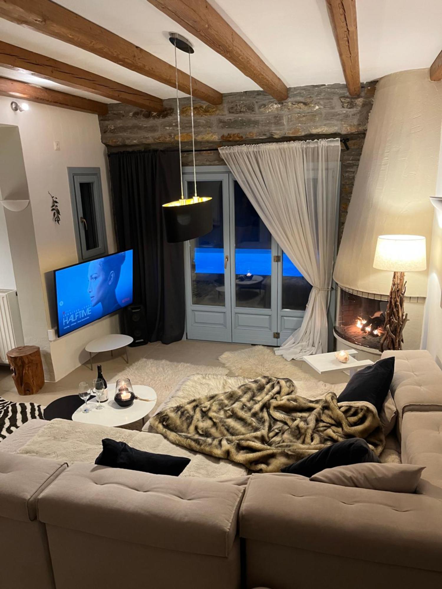 Villa Sandra Maria Vourkárion 외부 사진